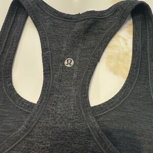 lululemon athletica Dark Gray Tank Top